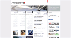 Desktop Screenshot of consoft.ro